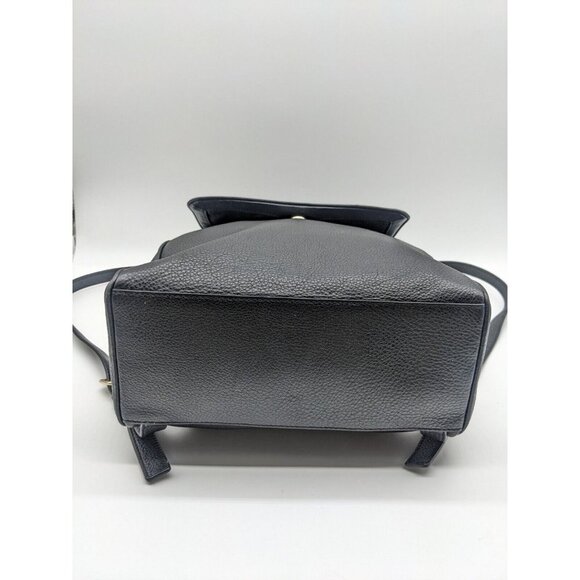 KATE SPADE NY genuine pebbled leather medium backpack- BLACK - Picture 9 of 12